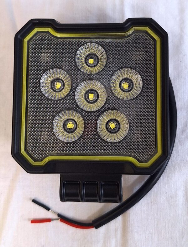 LED belysning fyrkantig 90 mm Flood