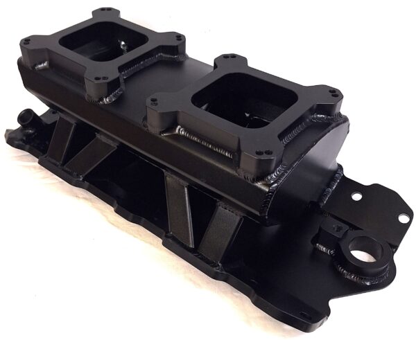 Insug Chevrolet Small Block Dubbla Förgasare SVART - Bild 6