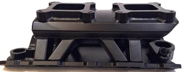 Insug Chevrolet Small Block Dubbla Förgasare SVART - Bild 2