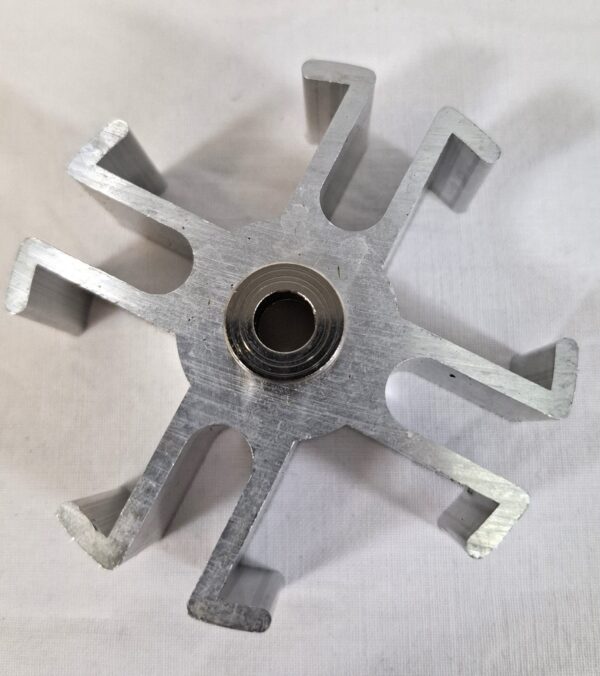 Fläkt spacer 1" aluminium med bult