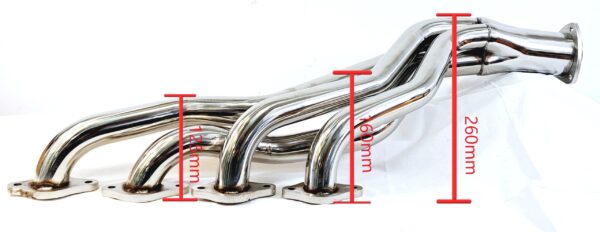 Headers CBB Långa 396-454 DÅLIG PASSFORM ( ena sidan) - Bild 7