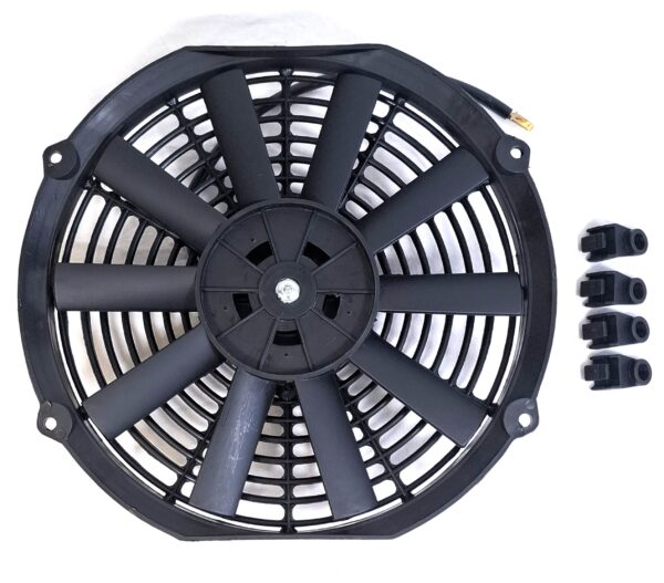 Elfläkt 12″ Raka vingar 90W - Bild 2